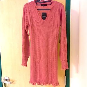 Forever 21 NWT Cable Knit Sweater Dress
